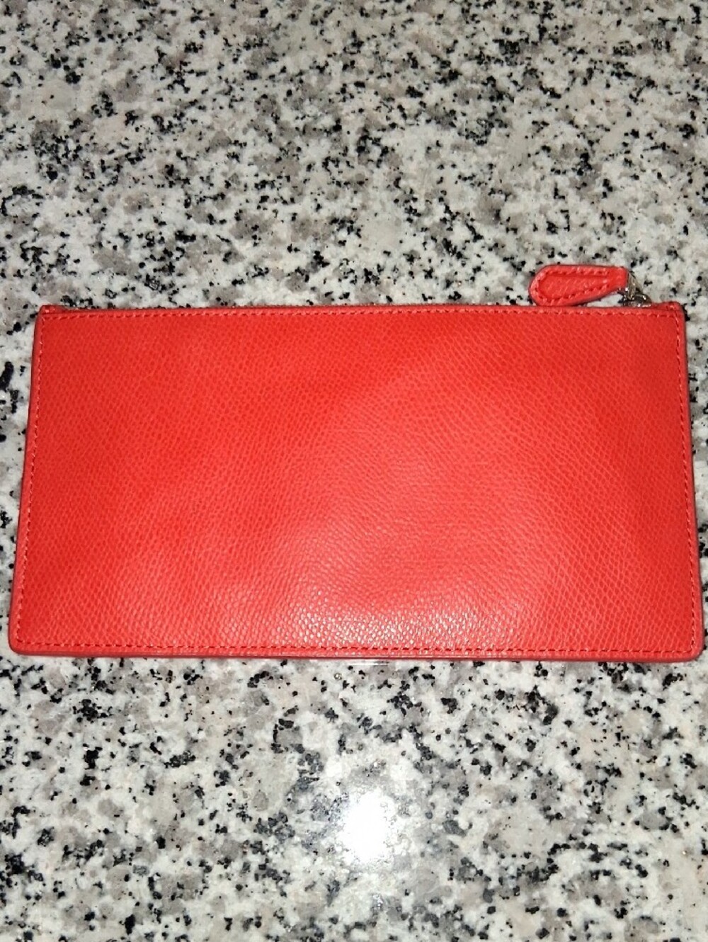 Coach Orange  Zip Wallet Clutch EUC - Picture 2 of 6